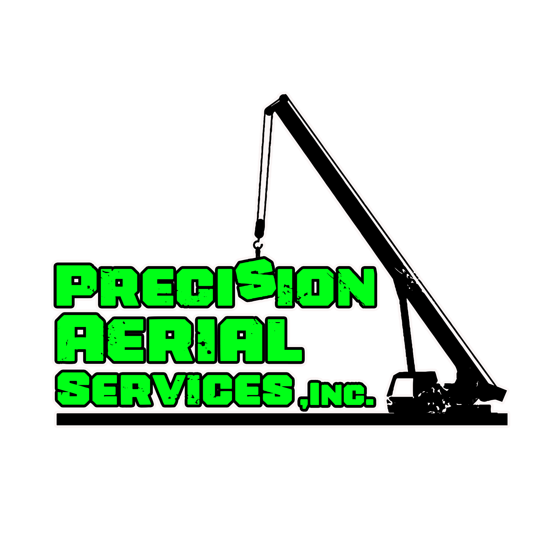 precision logo black crane 2